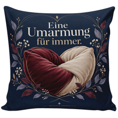 Romantisches Kissen zur Umarmung in Herzform für Paare