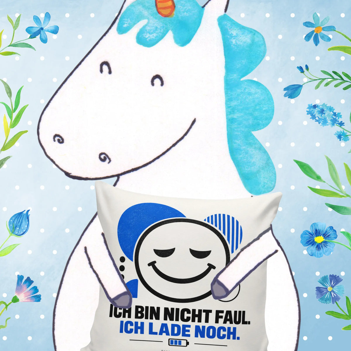 Cooles Kissen für Teenager mit Smileygesicht