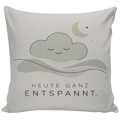 Cooles Kissen zum Entspannen mit Wolke und Mond