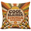 Cooles Kissen für Teenager mit Retro-Sonne
