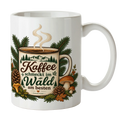 Gemütliche Wald Tasse für Naturliebhaber mit Tannenzweigen