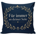 Romantisches I love you Kissen für Partner mit Olivenkranz