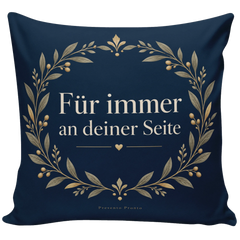 Romantisches I love you Kissen für Partner mit Olivenkranz