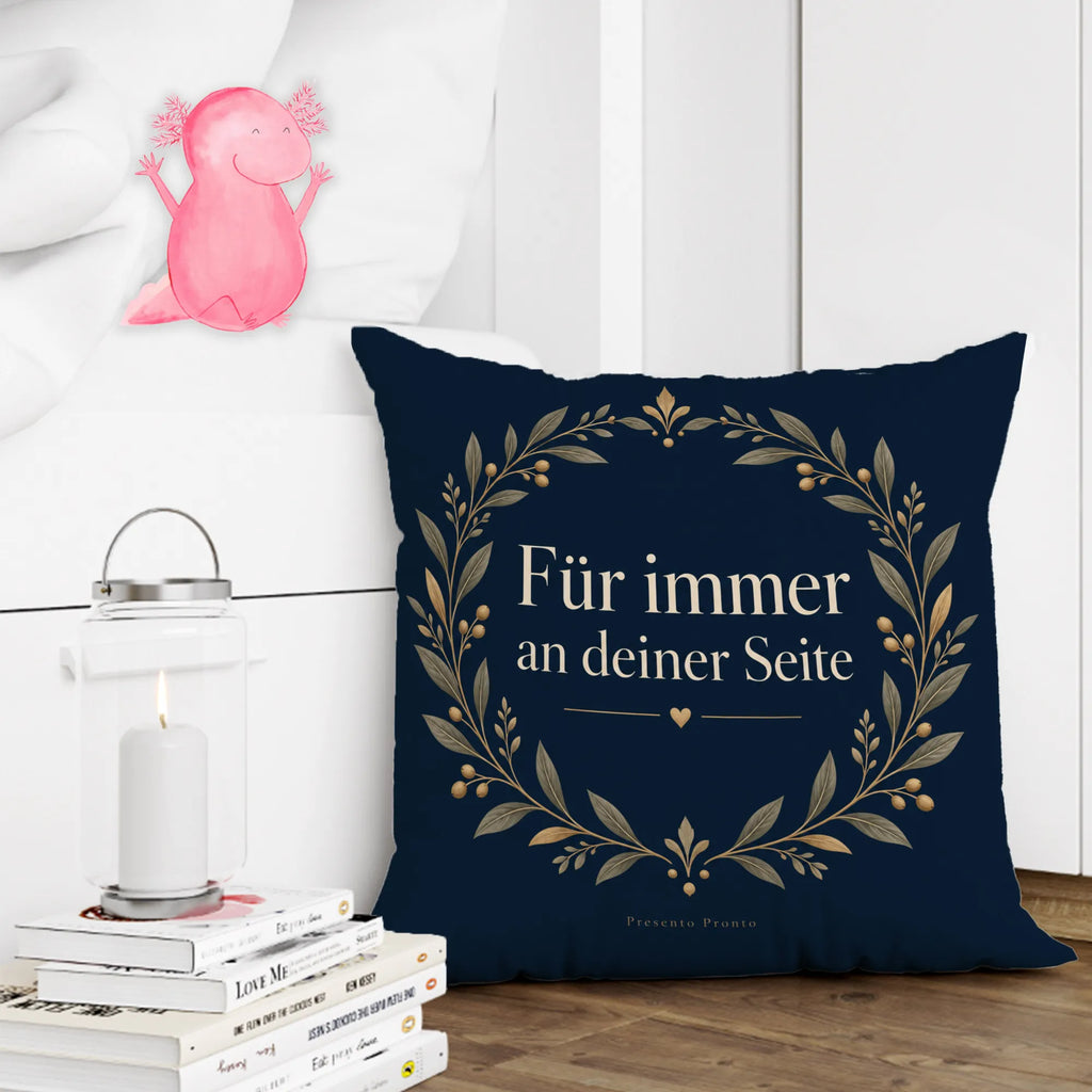 Romantisches I love you Kissen für Partner mit Olivenkranz|p:2020004|h:f74750e4583d5f9b858166c099bd538f