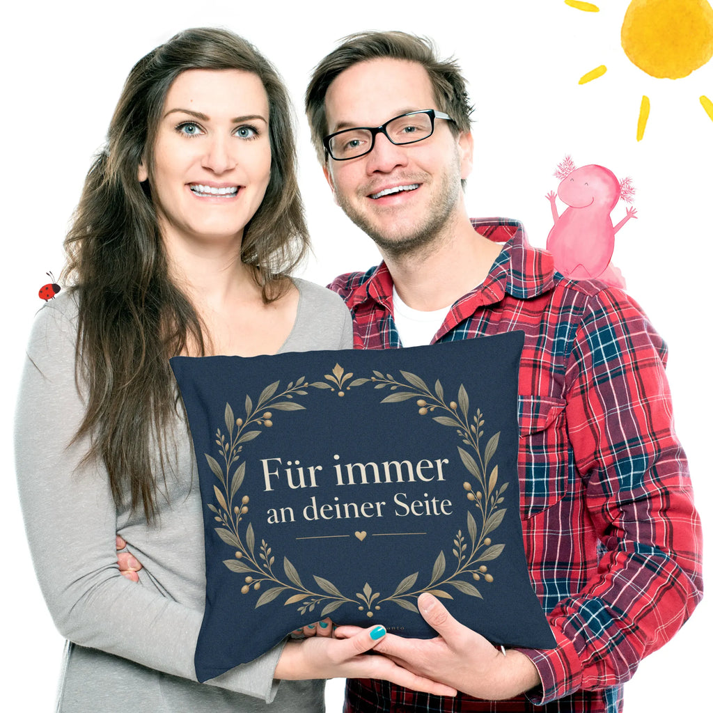 Romantisches I love you Kissen für Partner mit Olivenkranz|p:2020004|h:5dca4a66d4cceade2421ac5c1e4b67b6