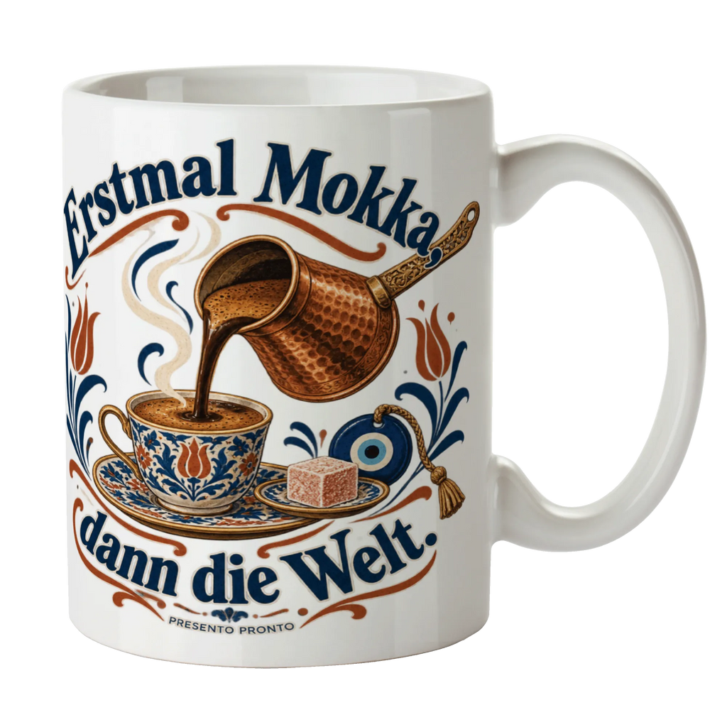 Lustige Türkische Kaffeetasse mit Cezve für Mokka-Fans|p:2020034|h:9867a5bb6aedee980e2765c7d793931e