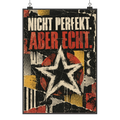 Rebellisches Grunge Poster mit Stern für Teenager