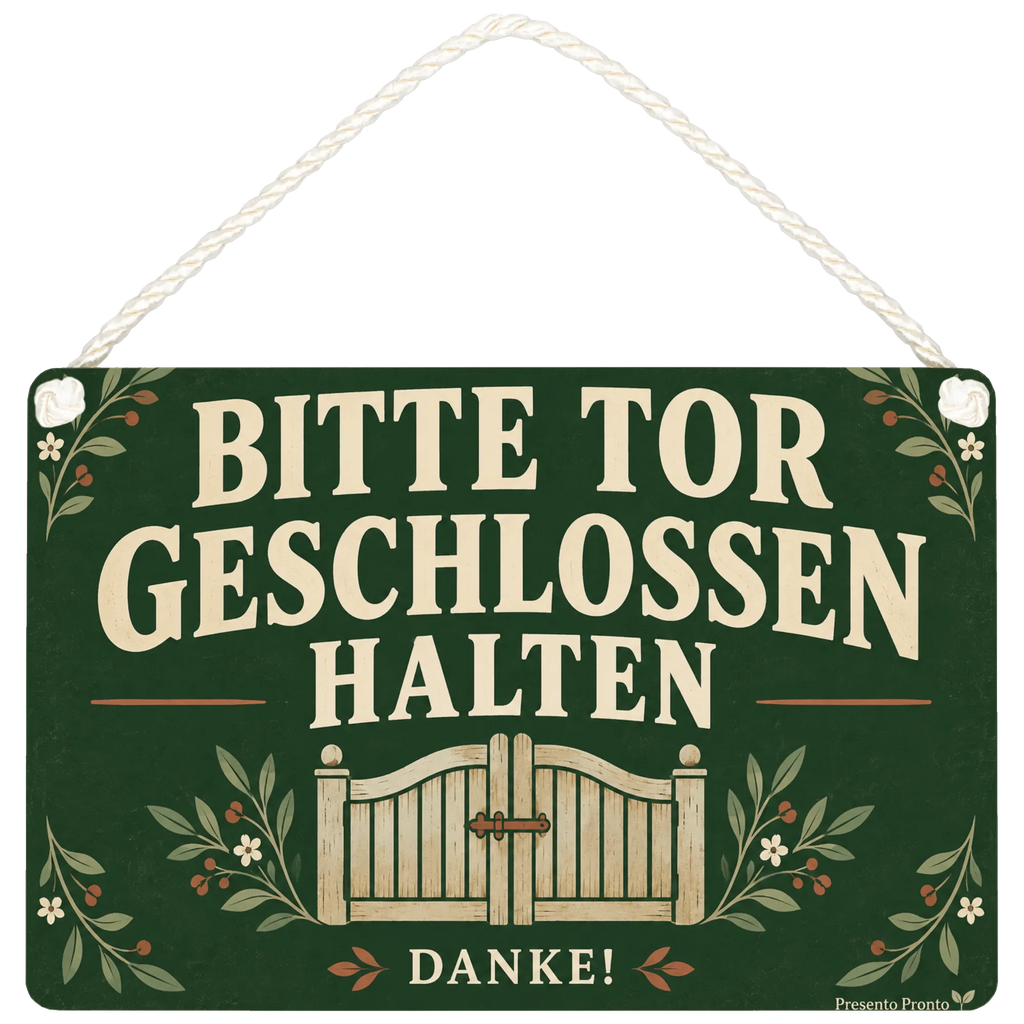 Höfliches Schild Tor geschlossen halten für Gartentor|p:2020134|h:5cd1be94bd51742809e47dff9b39bc7c