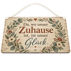Herzliches Holzbild für das Wohnzimmer mit Eukalyptuskranz|p:2020156|h:5fdffe76a80bf2015cc867b3b07d022c