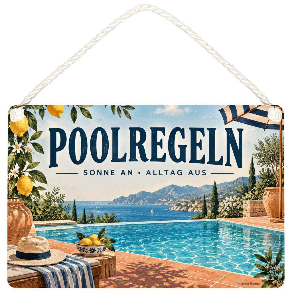 Lustiges Schild für Poolbesitzer mit Poolregeln|p:2020167|h:7f20f78b87c97e6f1b5aefbc2976a38f