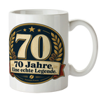Elegante Tasse zum 70. Geburtstag für Männer mit Lorbeerkranz|p:2020204|h:cdd4edc6b484a50c92037c86f0100bb1