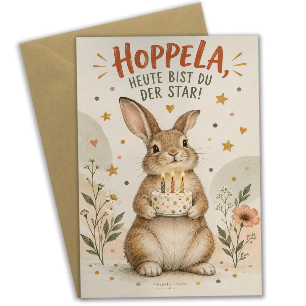 Lustige Geburtstagskarte mit Hase und Kuchen|p:2020208|h:02a86fd952de21a3c714b246198d68d3