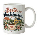 Herzliche Tasse für Nachbarin mit zwei Häusern|p:2020218|h:25567ac119f4474713b2e22a2e69fde4