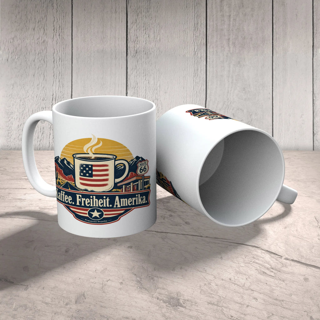 Nostalgische USA Tasse für Roadtrip Fans mit Wüstenstraße|p:2020226|h:197cde5cfe6f8c5d89f0b150da5ec9da