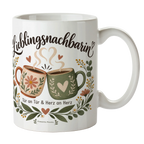 Herzliche Tasse für Nachbarin mit Blumenkranz|p:2020228|h:11e9aecbb368d1129464bae4dbc0f4f0