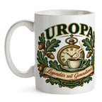 Ehrenvolle Tasse für Uropa mit Taschenuhr und Eichenblättern|p:2020241|h:3d330e23bc675d9b6b79e9e73b0e47da