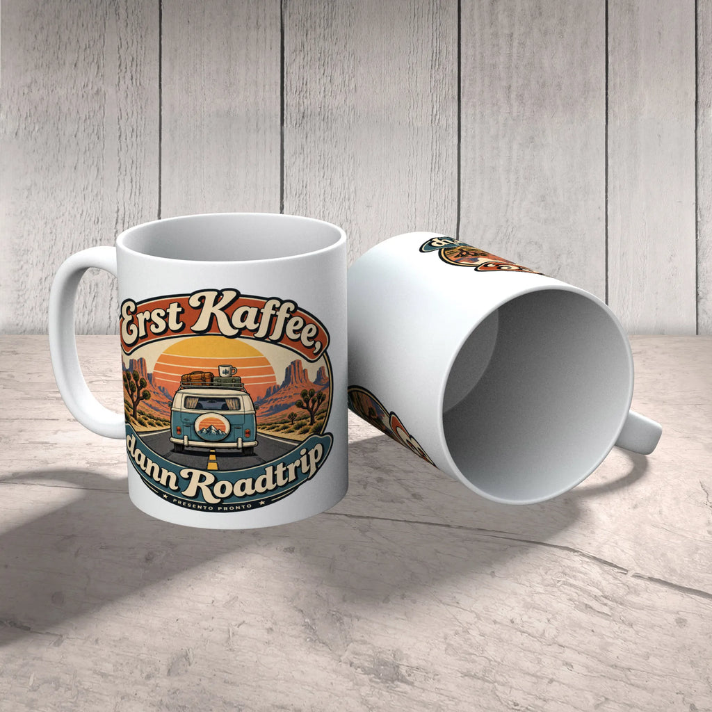Lustige USA Tasse für Roadtrip Fans mit Sonnenuntergang|p:2020242|h:950b5a614f6607df69082e21eabfa5a1