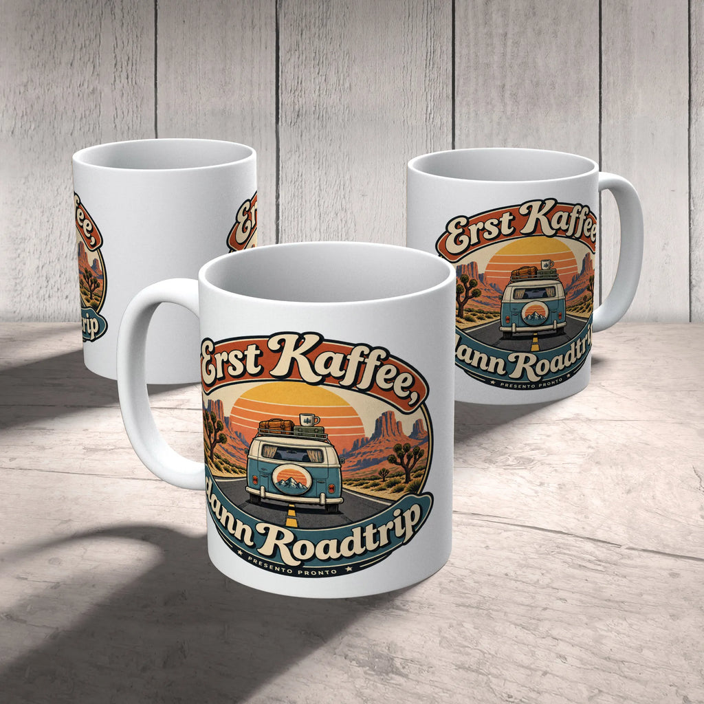 Lustige USA Tasse für Roadtrip Fans mit Sonnenuntergang|p:2020242|h:0fc39638da6916a7c7c99e8137833a73