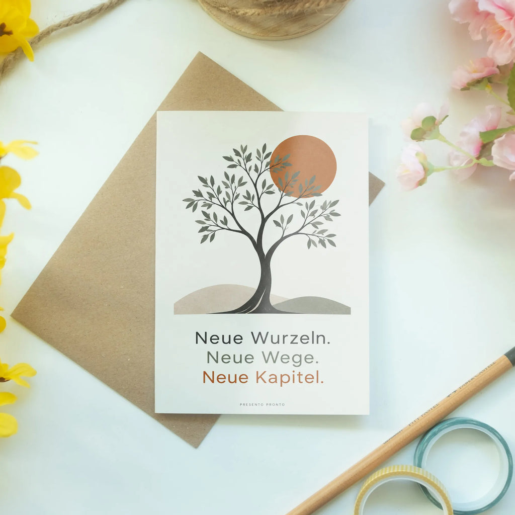 Mutmachende Klappkarte mit Baum für Neuanfang|p:2020266|h:5deb536ee858594f9fead70fba5aed63