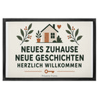 Herzliche Fußmatte zum Einzug mit Haus und Schlüssel|p:2020287|h:175b4b99ca8c52bfb71161d0dd5710dc