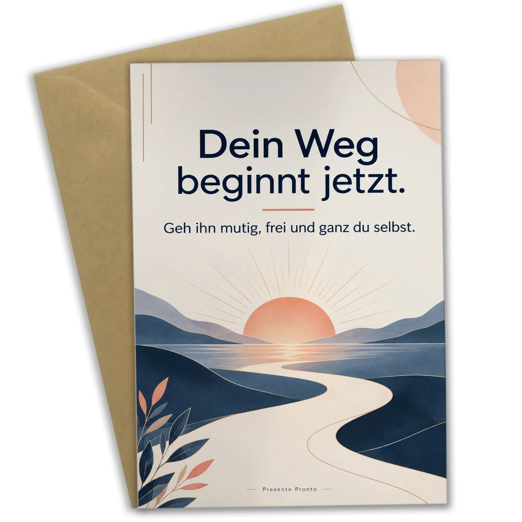 Ermutigende Grußkarte zur Jugendweihe mit Sonnenaufgang|p:2020294|h:b347f7a2980a064497856fcde7684067