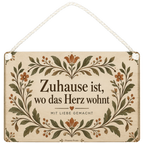 Herzliches Wandbild aus Holz mit Ornament für Zuhause|p:2020312|h:ff3737d82d5a92ce564a536f2c3eb5d0