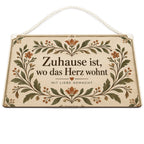 Herzliches Wandbild aus Holz mit Ornament für Zuhause|p:2020313|h:0b9998eefad7e5a128a39407465dd881