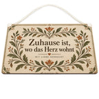 Herzliches Wandbild aus Holz mit Ornament für Zuhause|p:2020314|h:4d0df3da70c568016f31b51126b6ec41