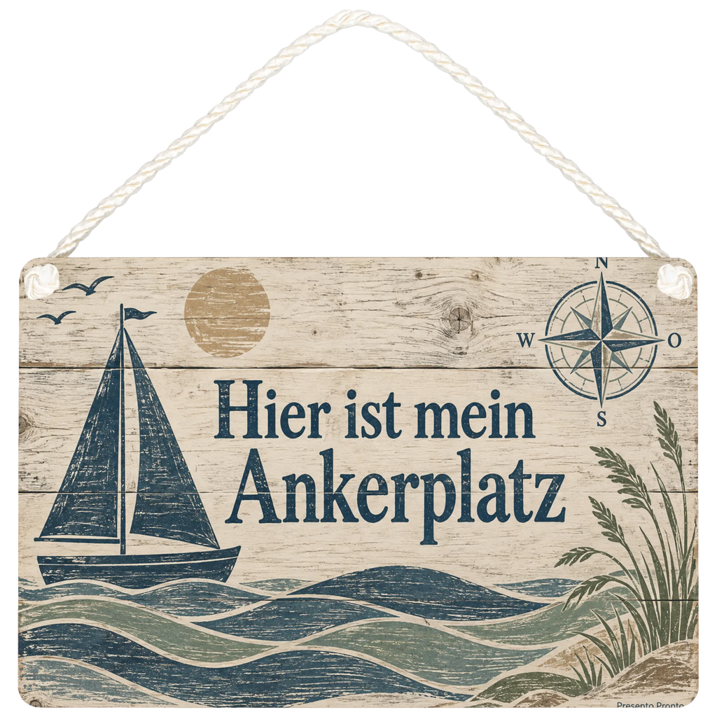 Gemütliches maritimes Holzbild mit Segelboot für Zuhause|p:2020322|h:9cdb27f3551b9b653c079e056731c607
