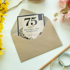Elegante Geburtstagskarte zum 75. Geburtstag für Männer mit Armbanduhr|p:2020424|h:1ec20ed10320e10d2fe42bf9ebfcf78d