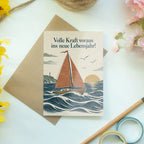 Maritime Geburtstagskarte mit Schiff für Segler|p:2020425|h:3ca7c3e95face3ccc044b38105b03e6d