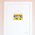 Lustiges Deko-Schild mit Zitrone für Zitronenfans|p:2020480|h:978160099646580c1e3280afb10afb01