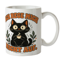 Sarkastische Tasse Ich rege mich nicht auf für Katzenfans