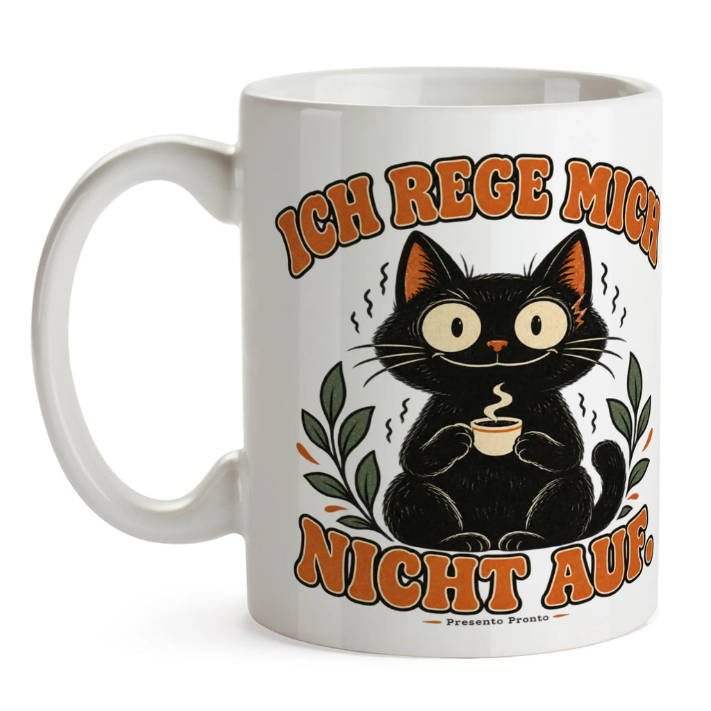 Sarkastische Tasse Ich rege mich nicht auf für Katzenfans|p:2020485|h:722e142d7a8a2ff3bbb4342f6f52b5d6