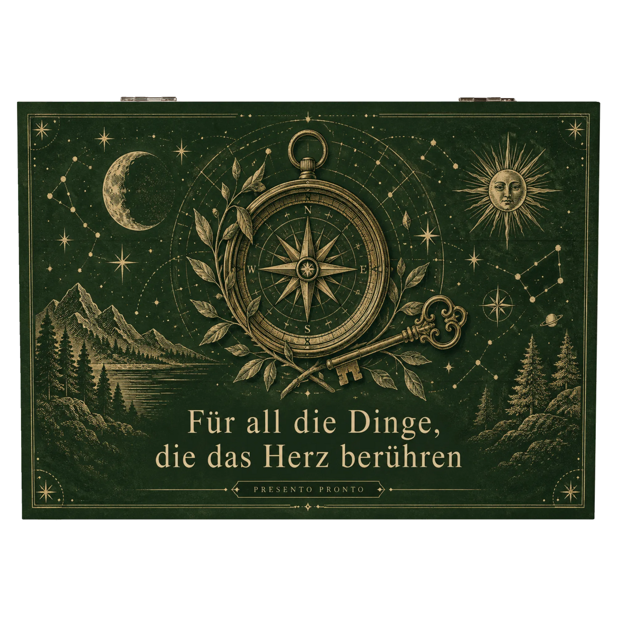 Elegante Aufbewahrungskiste für besondere Schätze zur Erinnerung