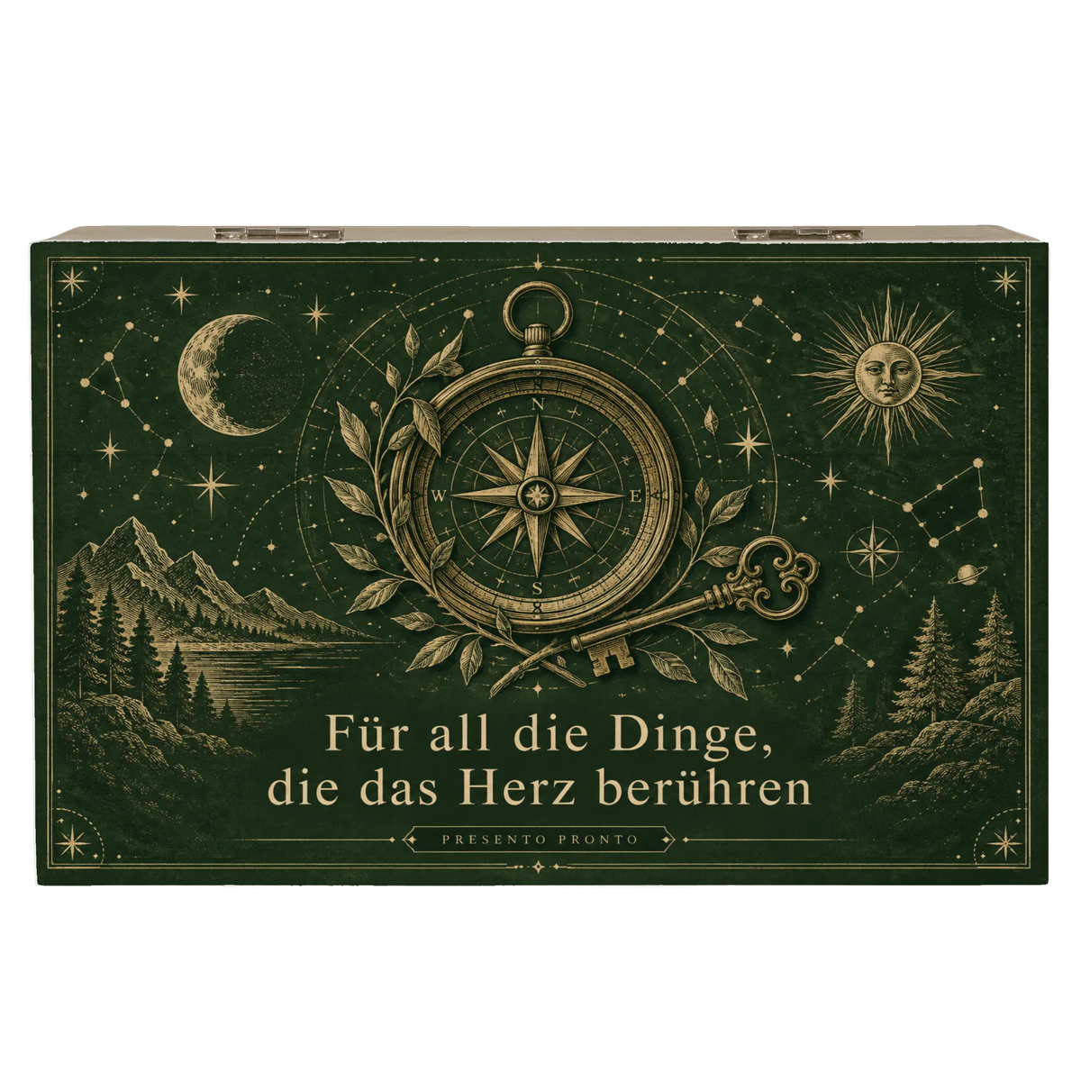 Elegante Aufbewahrungskiste für besondere Schätze zur Erinnerung