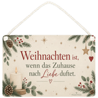 Gemütliches Deko Schild zu Weihnachten mit Kerze|p:2020503|h:ac70595adf1eeeef59bff1db96911815