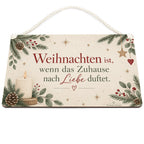 Gemütliches Deko Schild zu Weihnachten mit Kerze|p:2020504|h:b2c9e50ee893b9538a28835954c99e5c