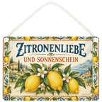Sonniges Deko-Schild Zitrone für die Küche mit Blüten|p:2020505|h:af63f2dac4259e0d718059b72bd74abd