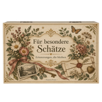 Nostalgische Aufbewahrungskiste für besondere Schätze mit Wildblumen|p:2020513|h:8f5d85387cd187a1ac5238f6c89d563e