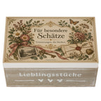 Nostalgische Aufbewahrungskiste für besondere Schätze mit Wildblumen|p:2020513|h:6588dd1debf1d5af8ed64cbe85af6ac8