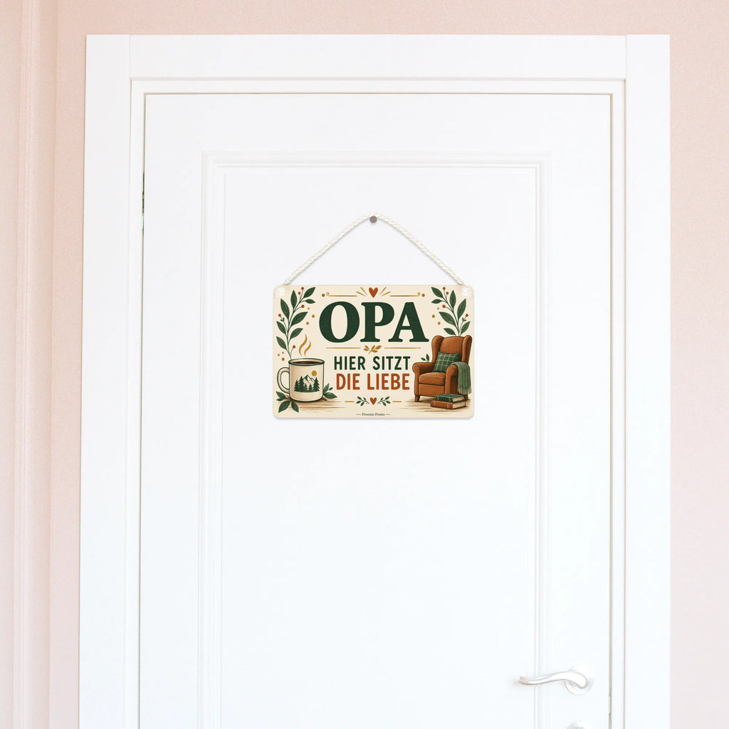 Liebevolles Schild für Opa mit Sessel|p:2020515|h:d7cb38479ac4483322c5f47cbdc6984c
