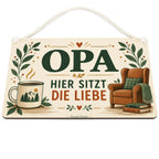 Liebevolles Schild für Opa mit Sessel|p:2020517|h:954524b4d175f392c7c655307156b206
