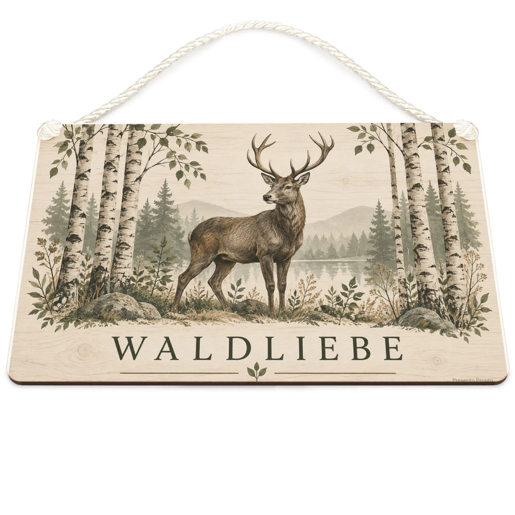 Elegantes Holzbild mit Hirsch im Birkenwald für Naturliebhaber|p:2020541|h:e50ff8dcba851df2444c4f70d09bb85c