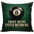 Elegantes 8-Ball-Kissen für Billardfans mit schwarzer Billardkugel|p:2020553|h:7e93d04f02bde45fb2a8a6cbeb2b7581