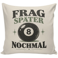 Lustiges 8-Ball Kissen für Billardfans mit Billardkugel