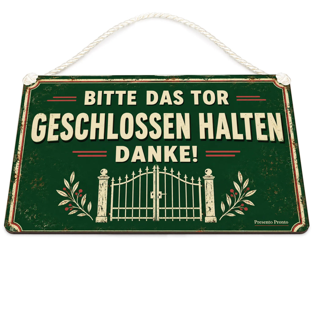 Freundliches Schild Bitte das Tor geschlossen halten für Garten|p:2020574|h:9d66c03968a3e2d64c98eab522bad1d4