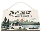 Gemütliches Deko-Schild zum Camping mit Wohnmobil|p:2020582|h:f5820fbf845e67d1d19fa56211bb2f0c