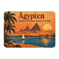 Sehnsuchtsvoller Ägypten-Magnet für Urlauber mit Pyramiden