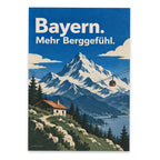 Stimmungsvolle Postkarte aus Bayern für Bergfans mit Seilbahn|p:2020678|h:53bf3d8be51b5e9027a9a0a6b4941c77